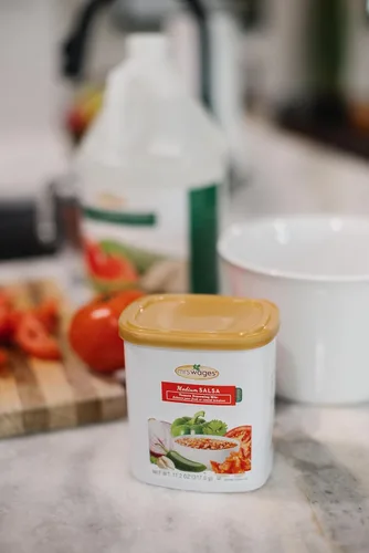 Vista 5 de Mrs. Wages Mezcla de conservas de salsa media, recipiente de 11.2 onzas (paquete de 1)