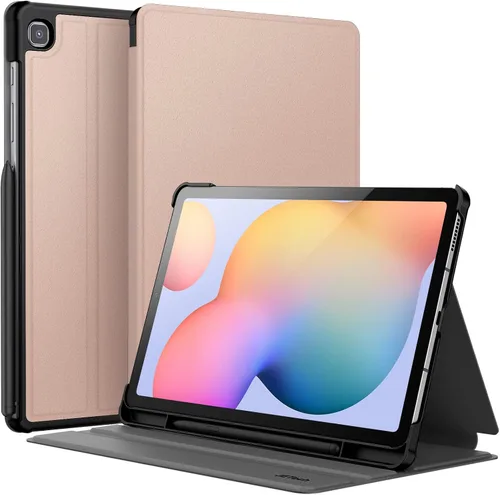 Vista 8 de JETech Funda para Samsung Galaxy Tab S6 Lite de 10.4 pulgadas 2024/2022/2020 con soporte para S Pen y funda protectora para tableta, visión Negro