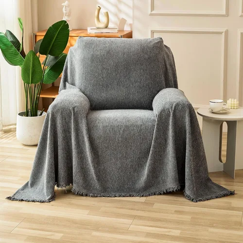 Vista 21 de HAOMAIJIA Funda de sofá antideslizante para sofá de 2 cojines, fundas de sofá seccionales lavables para perros y mascotas, protector de muebles