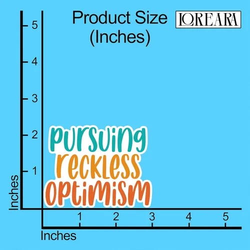 Vista 4 de (3 unidades) Pegatinas de optimismo imprudente, divertidas calcomanías sarcásticas para decorar humorísticos motivacionales, impermeables