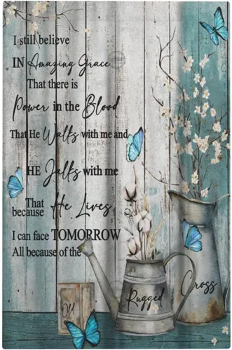 Vista 71 de Cubiertas de pared de estilo rústico occidental de madera puerta de granero herradura de hierro estrella placas de pared simple dúplex cubiertas