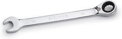 Vista 9 de FLZOSPER Llave de engranajes reversible SAE de 1/2 pulgada, llave combinada de trinquete reversible de 72 dientes