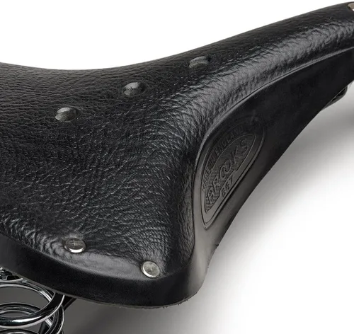 Vista 6 de Brooks England B67, Leather Bike Saddle with Suspension Springs