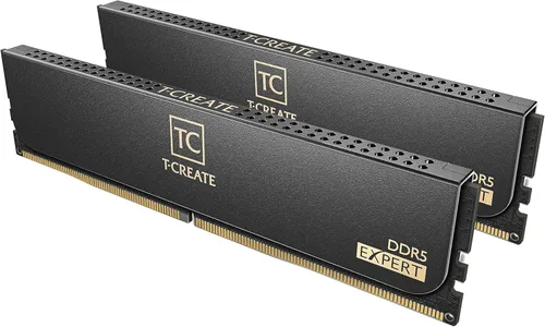 Vista 19 de TEAMGROUP T-Create Expert Overclocking 10L DDR5 32GB Kit (2 x 16GB) 5600MHz (PC5-44800) CL38-46-46-76 Intel XMP 3.0 y AMD Expo Módulo de memoria