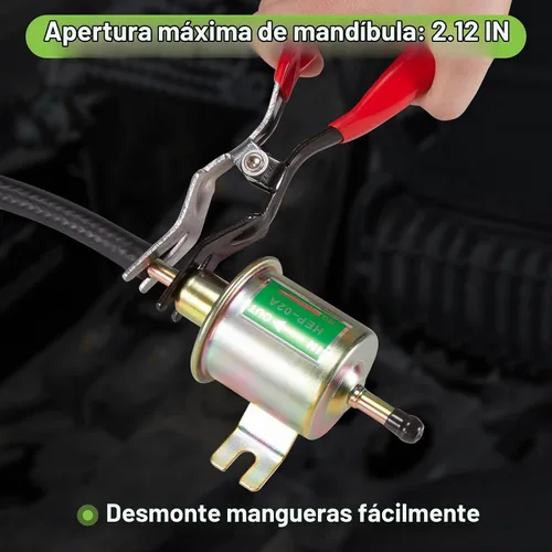 Vista 2 de Toolwiz Alicates de extracción de manguera de automóvil, combustible automático y tubería de vacío Alicates removedores de manguera, herramientas