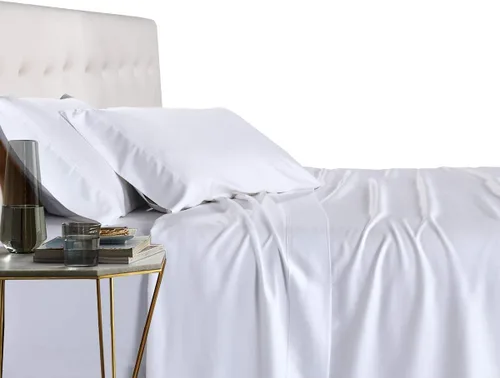 Vista 22 de Royal Hotel Bedding 100% viscosa natural hecha de sábanas de bambú, sábanas refrescantes suaves, sábanas de hotel transpirables y fundas