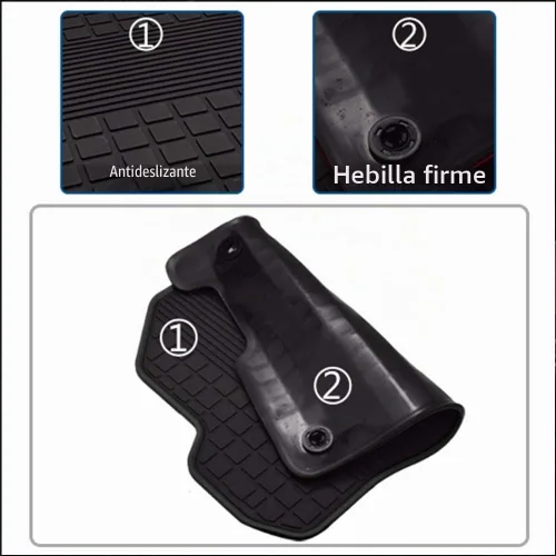 Vista 4 de Alfombrillas de coche personalizadas para Dodge Ram/Dodge Ram Negro
