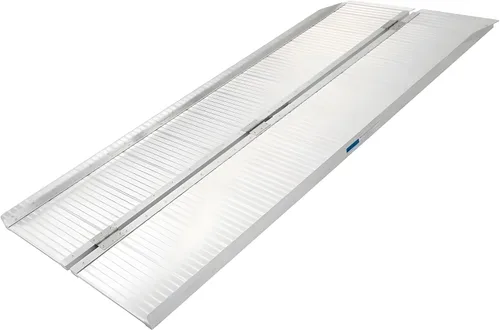 Vista 8 de Rampa portátil Silver Spring para la mobilidad de la silla de ruedas o para caminar, Metálico