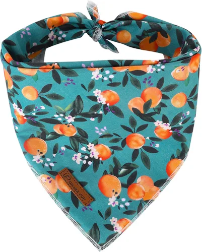 Vista 9 de Bandana de verano para mascotas - Bufanda triangular de rejilla de algodón cómoda para cachorros, pañuelo lavable para perros o gatos, niños