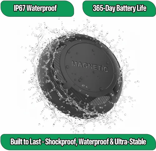 Vista 5 de Rastreador GPS Magnético Oculto para Vehículos – Solo Android, Larga Vida de Batería, Sin Suscripción, Dispositivo Rastreador de Coche Oculto