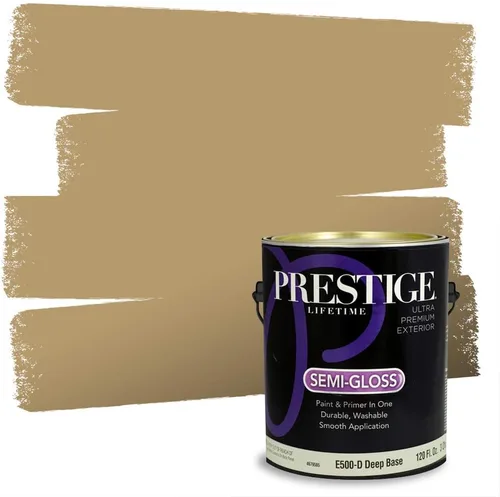 Vista 77 de PRESTIGE Pintura exterior e imprimación en uno, Apalaches, plano, 1 galón