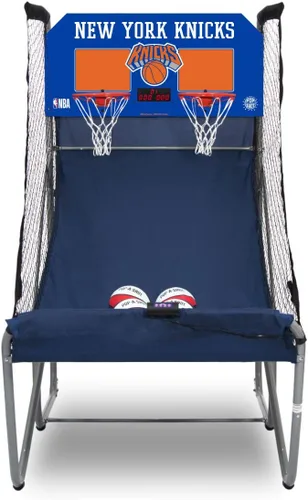 Vista 30 de Pop-A-Shot - Home Dual Shot Arcade Basketball Game with NBA Graphics l Sensor Scoring l 16 Game Modes l 7 Balls l Foldable Storage l for All NBA Fans