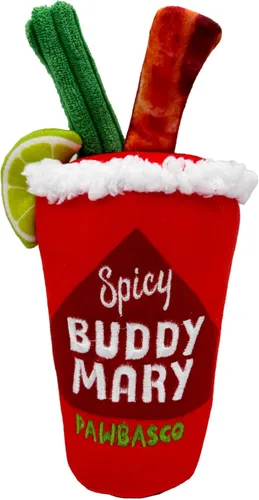 Vista 10 de Huxley & Kent Juguetes divertidos para perros con silbato y arruga - Juguete masticable y interactivo para perros - Juguete de peluche para perros