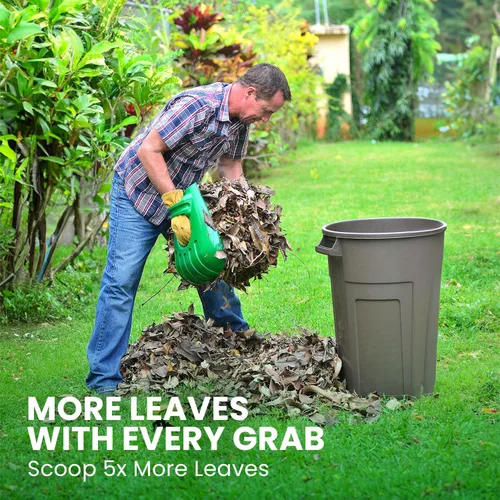 Vista 3 de Releaf Recolector de hojas ergonómico, mano gigante para recolección de hojas o remoción de césped.