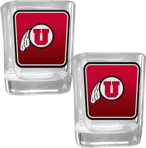 Vista 16 de Siskiyou Sports NCAA unisex Square Glass Shot Glass Set
