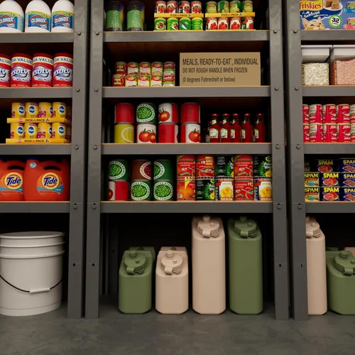 Vista 4 de Scepter 2.5 Gallon True Military BPA Free Water Container, Food Grade Water Jug for Camping and Emergency Storage, Green