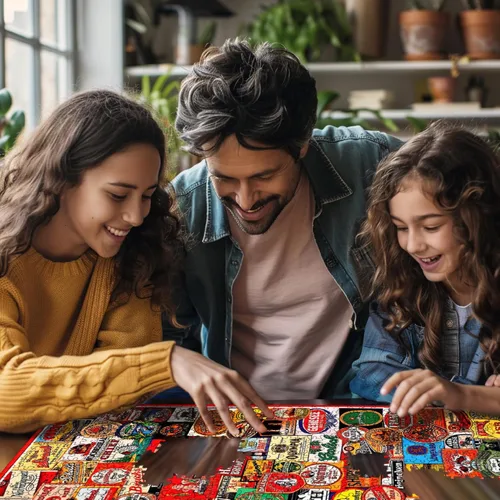 Vista 4 de White Mountain Puzzles Cheers - 1000 Piece Jigsaw Puzzle