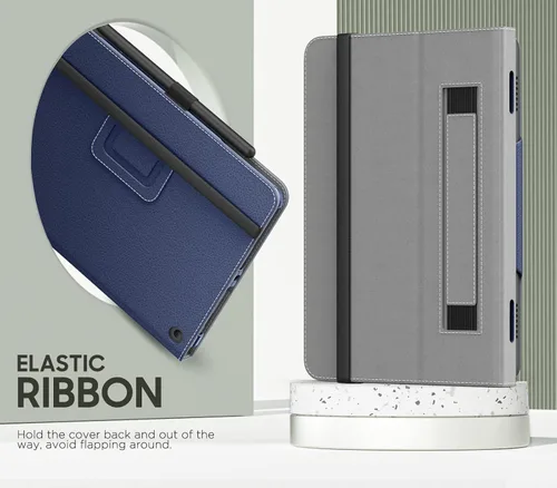 Vista 8 de MoKo Funda compatible con la nueva tableta Tienda Kindle Fire HD 8 y 8 Plus (12 generación10 generación, versión 20222020) de 8 pulgadas, funda