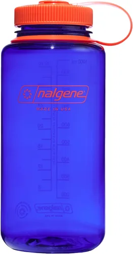 Vista 56 de Nalgene Sustain - Botella de agua de Tritan sin bisfenol A hecha con un 50 % de material derivado de restos de plástico, 32 fl oz, boca ancha