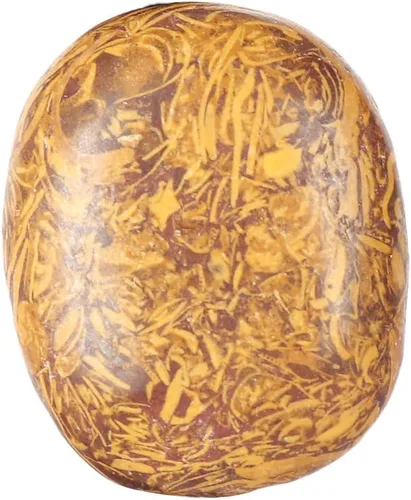 GEMHUB Natural Jasper Oval Cabochon Brown Color 24.65 CT. Healing Crystal Loose Gemstone Perfect for Pandent Making