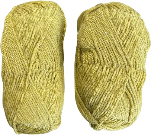 Vista 5 de Marvel DK - Hilo de peso Juego de 2 madejas de 1.76 oz 80% lana merino, 20% mezcla de hilo de seda Tussah 240 yardas en total Tejido