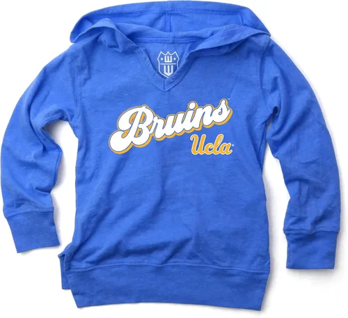 Vista 68 de Wes and Willy NCAA Camiseta con Capucha de Cuello en V para Niñas