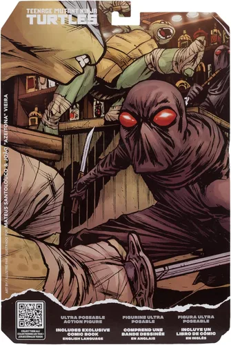 Vista 11 de McFarlane Toys -Teenage Mutant Ninja Turtles (Page Punchers) Foot Soldier Figura de acción de 5 pulgadas con cómic