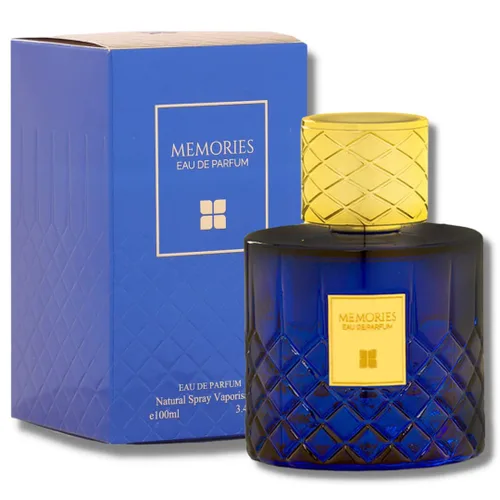 INTENSE OUD Memories Eau De Parfum - 3.4 fl oz (3.4 oz) | Fragancia floral de madera | Rosa, jazmín, sándalo, almizcle y ruibarbo | Perfume de larga