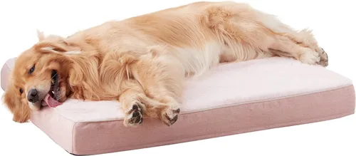Vista 14 de Cama de Espuma Viscoelástica para Perros Medianos, Camas Refrescantes para Perros Medianos, Cama Ortopédica Lavable para Mascotas para Jaula