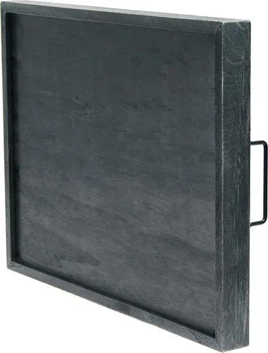 Vista 9 de Elegant Designs HG2000-MBB Bandeja decorativa de madera con asas, 15.50 x 12 pulgadas, Home of The Brave