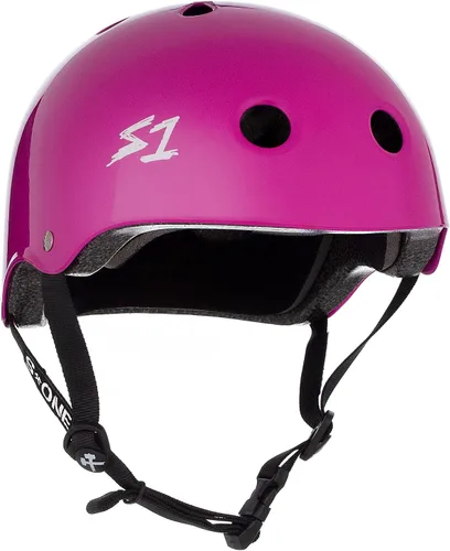 Vista 50 de Casco S1 Lifer para patinaje en monopatín, BMX y patinaje sobre ruedas Negro Camo Mate
