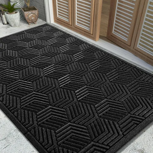 Vista 31 de Yimobra Tapetes para puerta de exteriores, 29.5 x 17 pulgadas, impermeables, para todas las estaciones, para entrada de puerta delantera