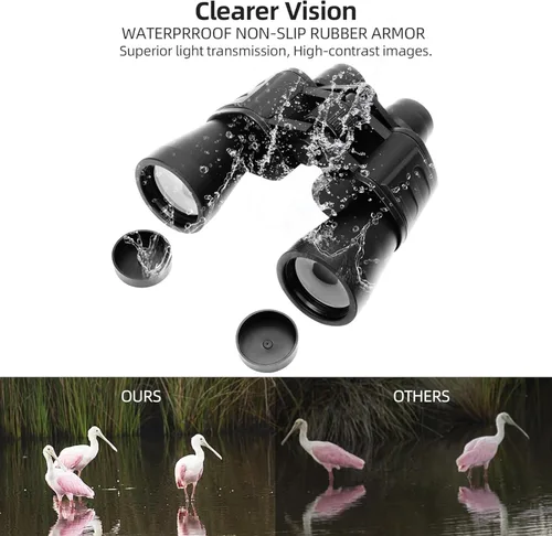 Vista 4 de EKsma 20x50 Binoculars for Adults,High Power Waterproof HD Telescope Binoculars for Hunting,Bids Watching,Viewing, The Moon,Concert