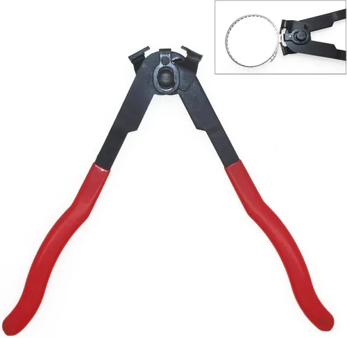 Vista 7 de Kit de 22 Piezas de Alicates Universales para Abrazaderas de Fuelle de Junta CV con Alicates para Banda de Fuelle CV, 20 Bandas de Crimpado, Oreja