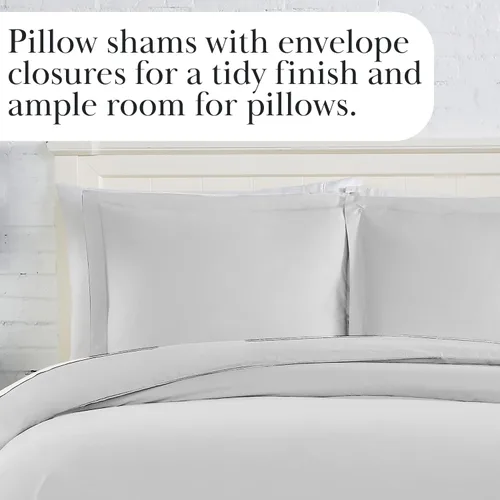 Vista 56 de Southshore Fine Living, Inc. Juego de funda de edredón tamaño individual/XL, reversible, juego de ropa de cama náutica/costera, resistente a