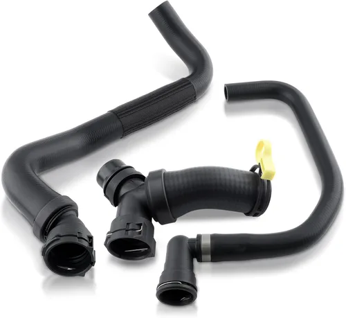 AUTOKAY Upper Radiator Hose Y-Connector, Lower Degaus Fits for Ford F150 5.0L 2011-2020