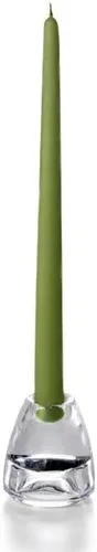 Vista 43 de yummi Velas cónicas naranjas de 12 pulgadas - 12 por paquete Naranja Brillante