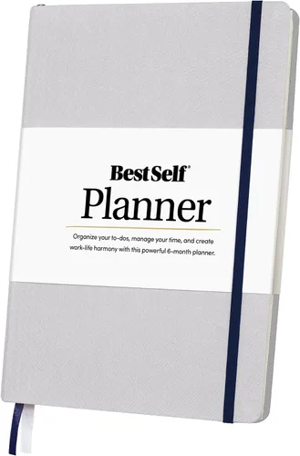 Vista 12 de Self Planner de BestSelf – Agenda de 6 meses sin fecha para la gestión del tiempo, mejora de la productividad, programación y logro