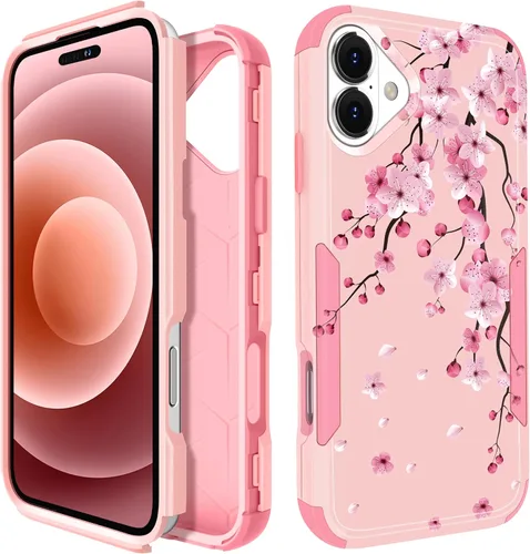 Vista 150 de Funda para iPhone SE 2020/2022/3ª generación, para iPhone 8/7, funda protectora resistente con diseño de flor linda para mujeres, hombres, niñas