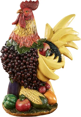 Touch of Class Escultura de mesa de gallo Medley 12 pulgadas de ancho x 7 pulgadas de profundidad x 15 pulgadas de alto