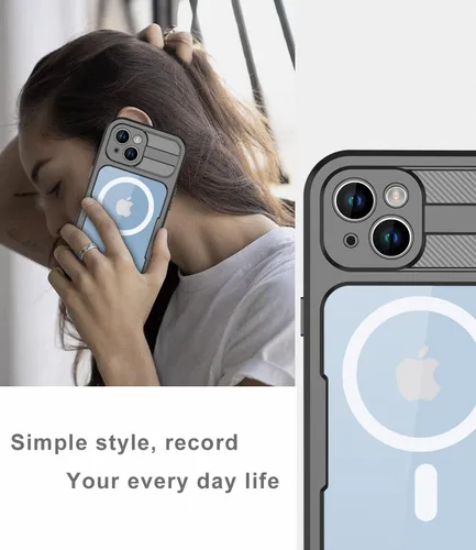 Vista 7 de Diseño para iPhone 15 Plus Funda impermeable de 6.7 pulgadas, cuerpo completo protector a prueba de golpes a prueba de polvo para iPhone 15 Plus