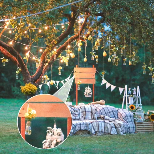 Vista 7 de RELBRO Ganchos de tornillo pequeños de 1/2 pulgada, mini ganchos de metal de rosca, negro, 100 piezas