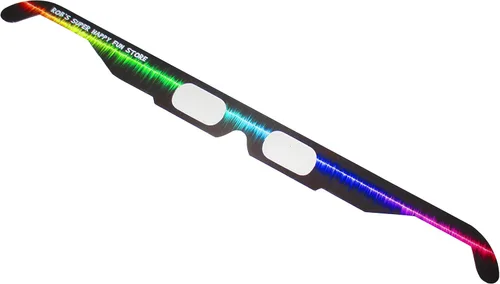 Vista 7 de Rob's Super Happy Fun Store Gafas de difracción de fuegos artificiales - Paquete de 20