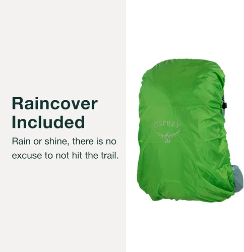 Vista 5 de Osprey Mira 32L Mochila de senderismo para mujer con depósito hidráulico, color verde suculento