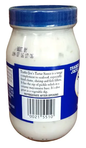 Vista 3 de Trader Joe's Tarter Sauce 8 onzas FL