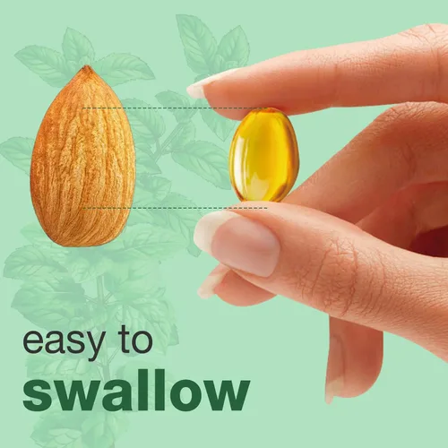 Vista 4 de Cápsulas de aceite de orégano con aceite de semilla negra, suplemento de aceite de orégano orgánico, 200 cápsulas blandas, carvacrol de alta