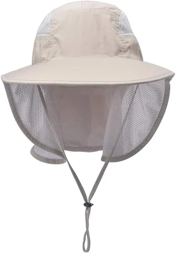 Vista 12 de Sombreros de sol unisex con protección UV para actividades al aire libre con solapa para el cuello