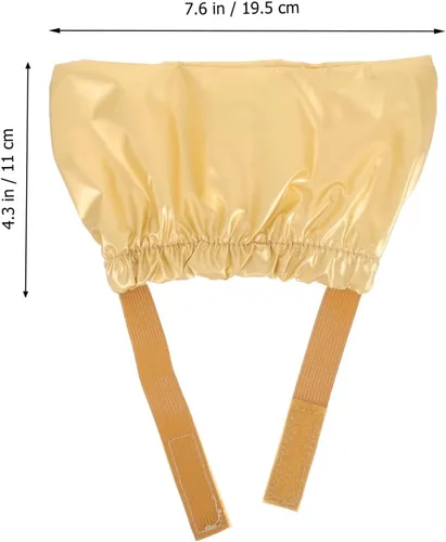 Vista 2 de Ipetboom Gorro de ducha para perros y mascotas, suministros de baño para cachorros, gorro de ducha impermeable, reutilizable, con correa ajustable