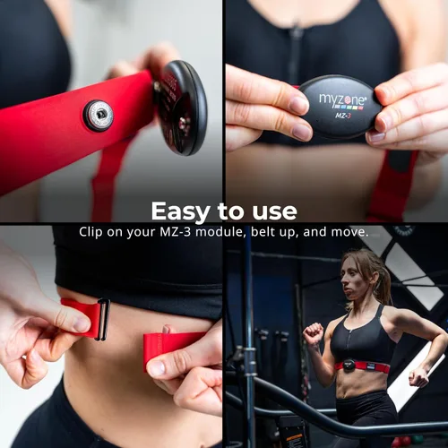 Vista 8 de Myzone Replacement & Extension Chest Straps – Adjustable Straps for, MZ-Max & MZ-3