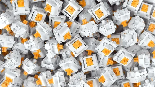 Vista 8 de Glorious Panda Switch (interruptores con cuerpo) - 36 interruptores de 3 pines montados en placa para teclado - Interruptores mecánicos de teclado